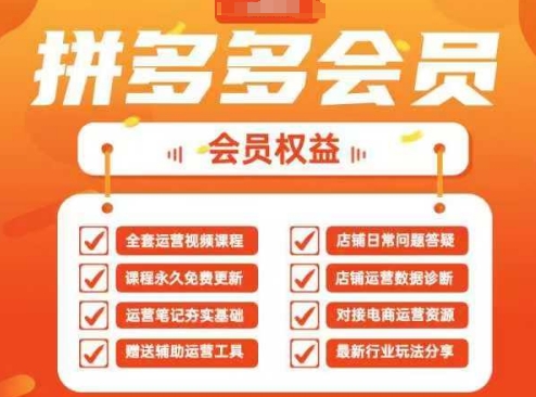 2025拼多多运营实战课，40节全流程教学，覆盖拼多多运营全链路-火树AI资源