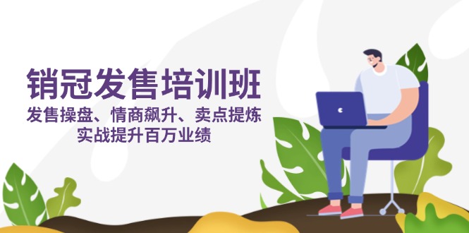 （14203期）销冠 发售培训班：发售 操盘+情商 飙升+卖点 提炼，实战提升百万业绩-火树AI资源